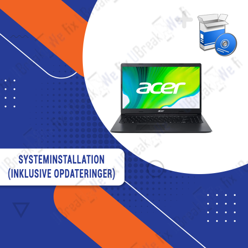 Acer Laptop & Desktop System Installation (Incl. Updates)