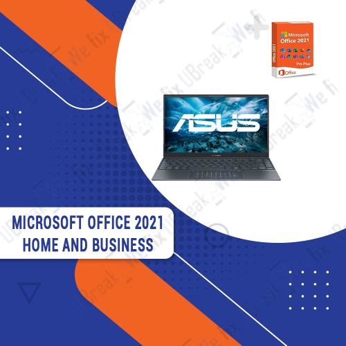 Asus Laptop & Desktop Software - Microsoft Office 2021 Home and Business