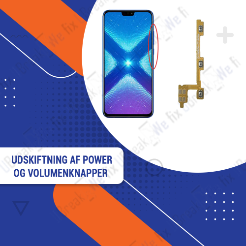 Huawei Honor 8X Power Button-Volume Button Replacement (Functionality)