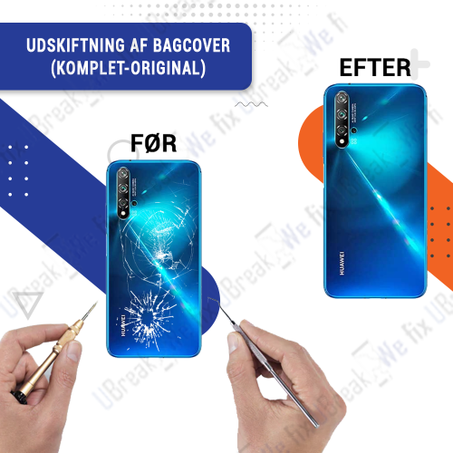 Huawei Nova 5T Back Cover Replacement (Full Frame)