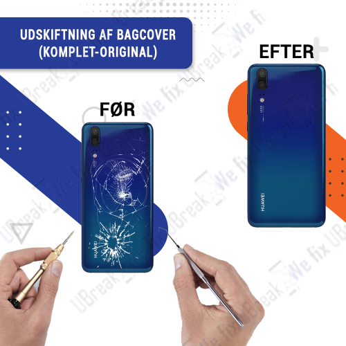 Huawei P20 Back Cover Replacement (Full Frame)