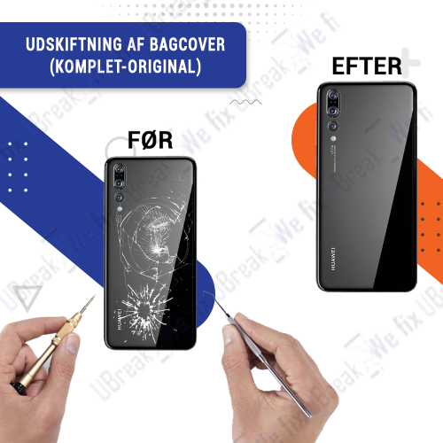 Huawei P20 Pro Back Cover Replacement (Full Frame)