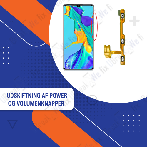 Huawei P30 Power Button-Volume Button Replacement (Functionality)