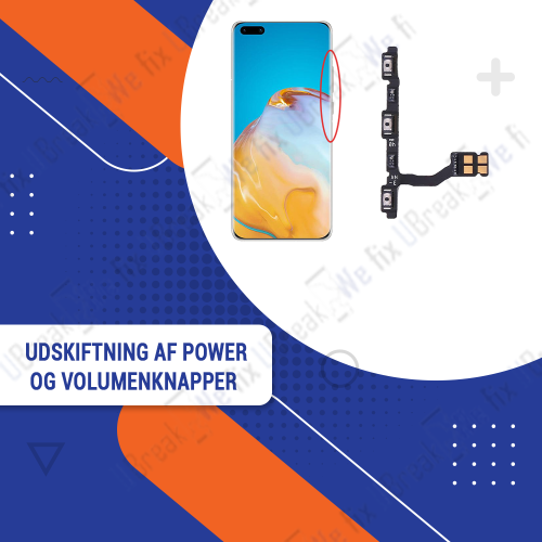 Huawei P40 Pro Power Button-Volume Button Replacement (Functionality)