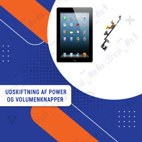 iPad 4 Power button-Volume Button Replacement (Functionality)