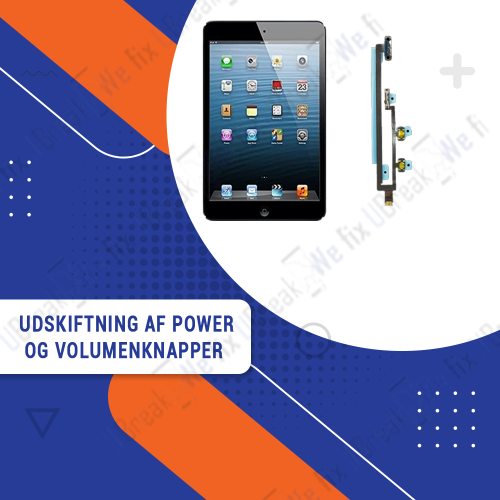iPad Mini 1 Power Button-Volume Button Replacement (Functionality)
