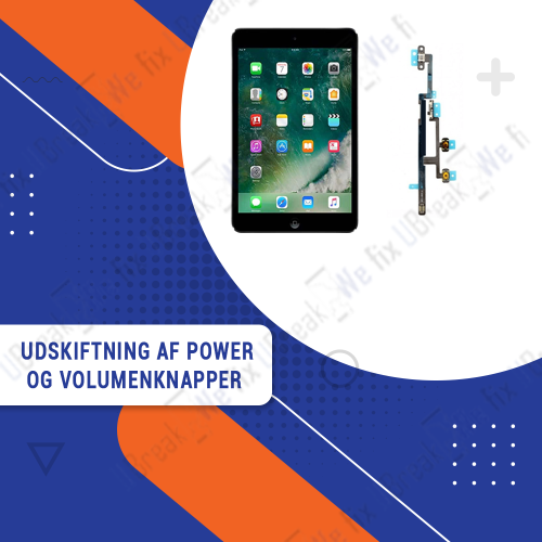 iPad Mini 2 Power Button-Volume Button Replacement (Functionality)