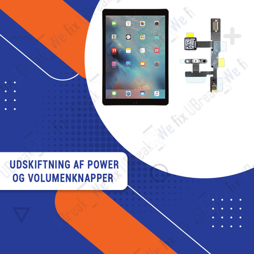 iPad Pro 9.7" Power Button -Volume Button Replacement (Functionality)