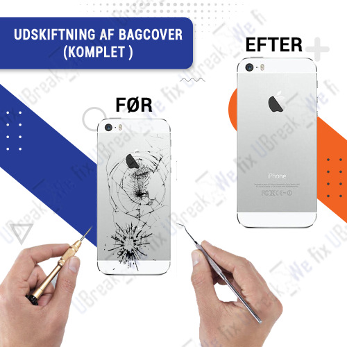 iPhone 5S Back Cover Replacement (Incl. frame)