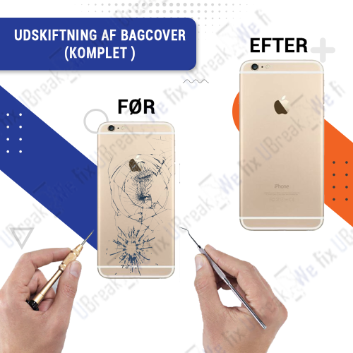 iPhone 6 Plus Back Cover Replacement (Incl. frame)