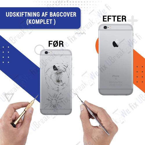 iPhone 6S Back Cover Replacement (Incl. frame)