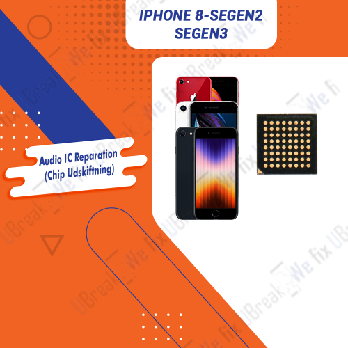 iPhone 8-SEGEN2- SEGEN3 Audio IC Repair (Chip replacement)
