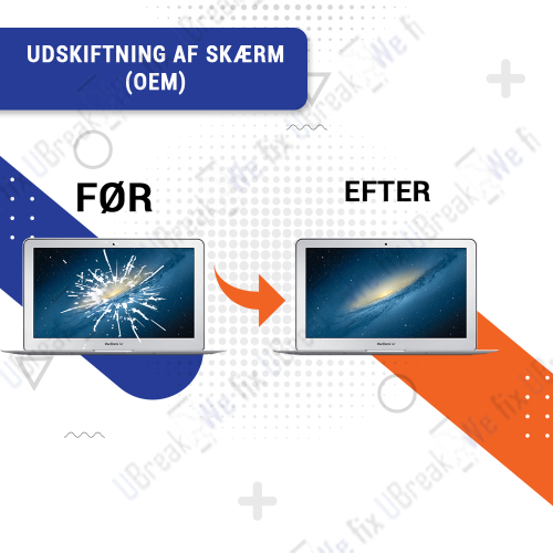 MacBook Air 11” 2010-2015 (A1465) Screen Replacement (OEM)