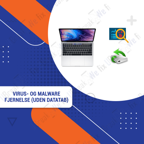 MacBook Pro 13” 2016-2019 (A1706, A1708, A1989) Virus and Malware Removal (Without Data Loss)
