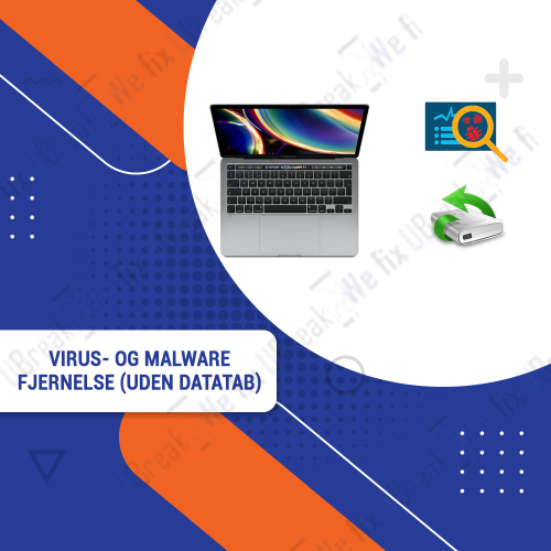 MacBook Pro 13" 2019-2020 (A1989, A2159) Virus and Malware Removal (Without Data Loss)