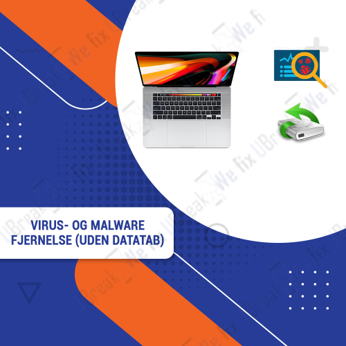 MacBook Pro 16" 2019-2020 (A2141) Virus and Malware Removal (Without Data Loss)