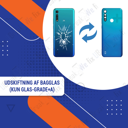 Moto G8 Power Lite Back Glass Replacement (Glass Only - Grade+A)