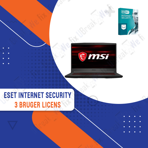 MSI Laptop & Desktop Software - ESET Internet Security - 3 User License