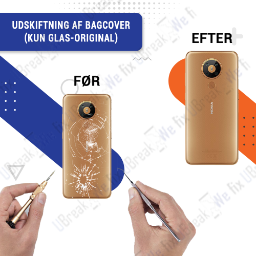 NOKIA 5.3 Cover Replacement (just Glass) (OEM)