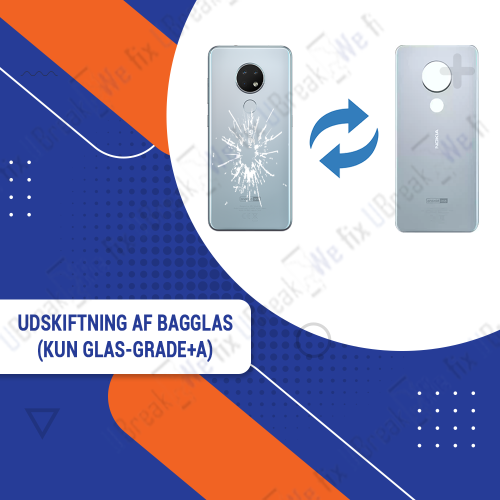 NOKIA 6.2 Back Glass Replacement (Glass Only - Grade+A)