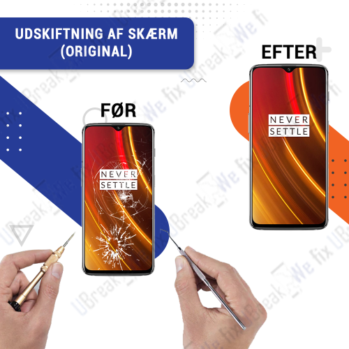 OnePlus 6T Screen Replacement (Original Service Pack)