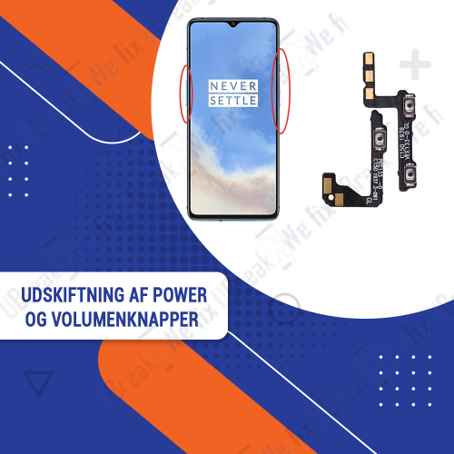 OnePlus 7T Power Button-Volume Button Replacement (Functionality)