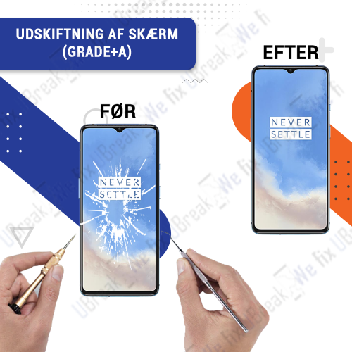 OnePlus 7T Screen Replacement (Grade +A)