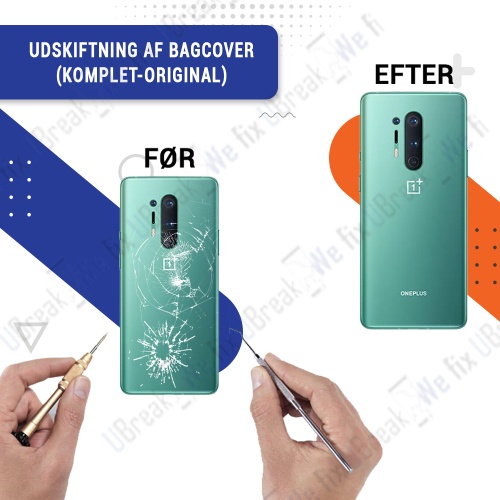 OnePlus 8 Pro Back Cover Replacement (Full Frame-OEM)