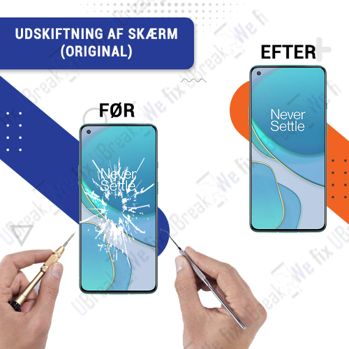 OnePlus 8T Screen Replacement (Original Service Pack)