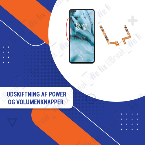OnePlus Nord 5G Power Button-Volume Button Replacement (Functionality)