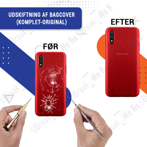 Samsung Galaxy A02 Back Cover Replacement (Full Frame)