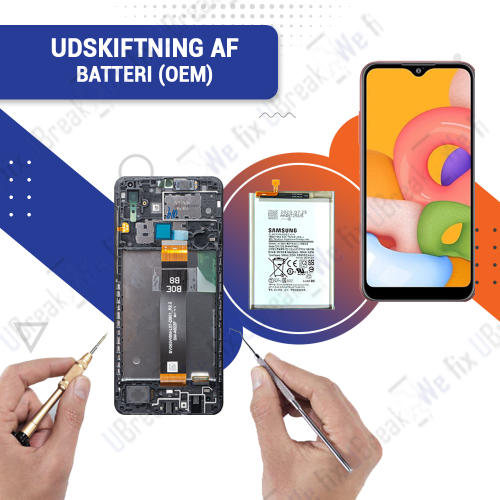 Samsung Galaxy A02 Battery Replacement (OEM)