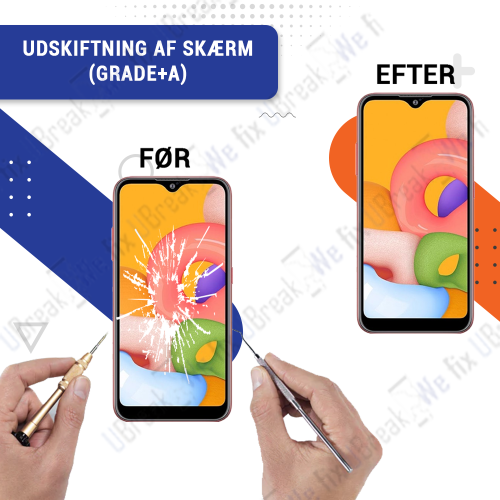 Samsung Galaxy A02 Screen Replacement (Grade +A)