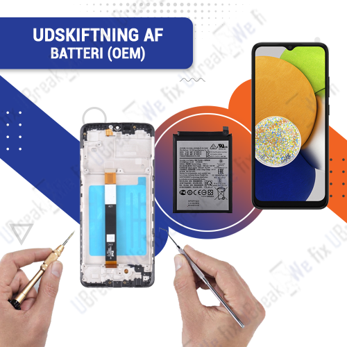 Samsung Galaxy A03 S Battery Replacement (OEM)