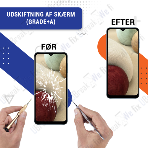 Samsung Galaxy A12 Screen Replacement (Grade +A)