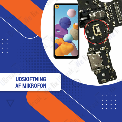 Samsung Galaxy A21 Microphone Replacement