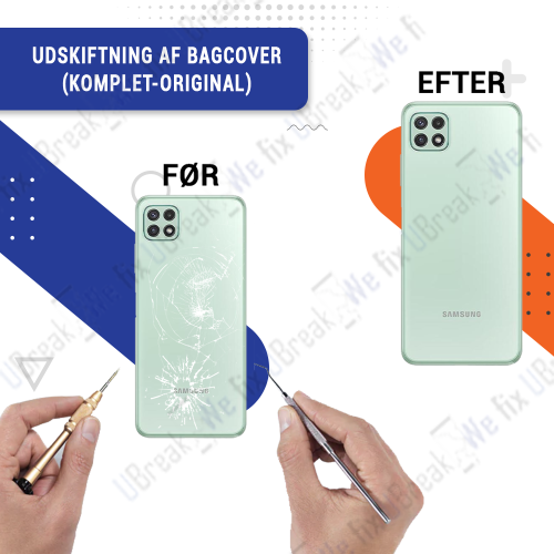 Samsung Galaxy A22 5G Back Cover Replacement (Full Frame)