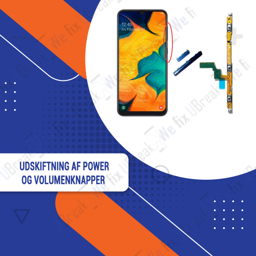 Samsung Galaxy A30 Power Button-Volume Button Replacement (Functionality)
