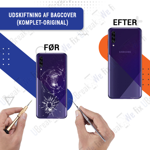 Samsung Galaxy A30S Back Cover Replacement (Full Frame)