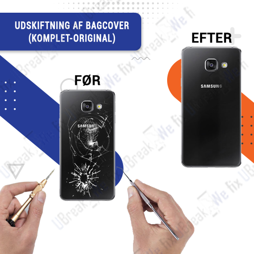 Samsung Galaxy A3 Back Cover Replacement (Full Frame)
