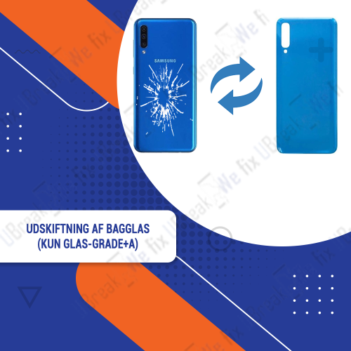 Samsung Galaxy A50 Back Glass Replacement (Glass Only - Grade+A)