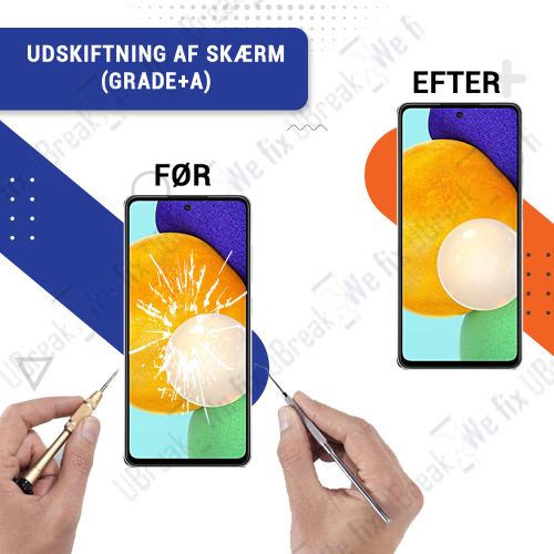 Samsung Galaxy A52 Screen Replacement (Grade +A)