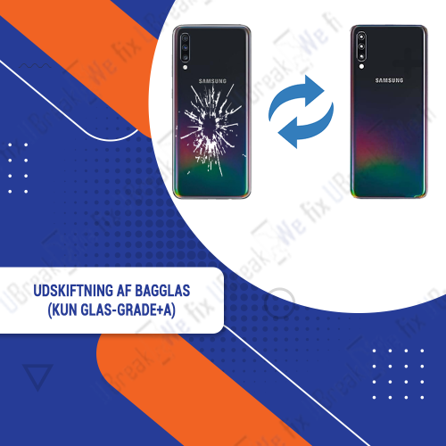 Samsung Galaxy A70 Back Glass Replacement (Glass Only - Grade+A)