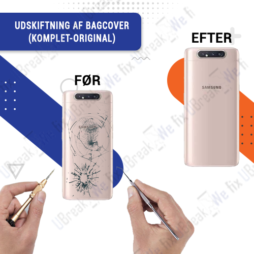 Samsung Galaxy A80 Back Cover Replacement (Full Frame)