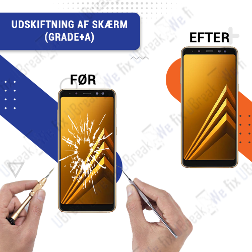 Samsung Galaxy A8 Screen Replacement (Grade +A)