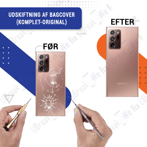 Samsung Galaxy Note 20 Ultra Back Cover Replacement (Full Frame)