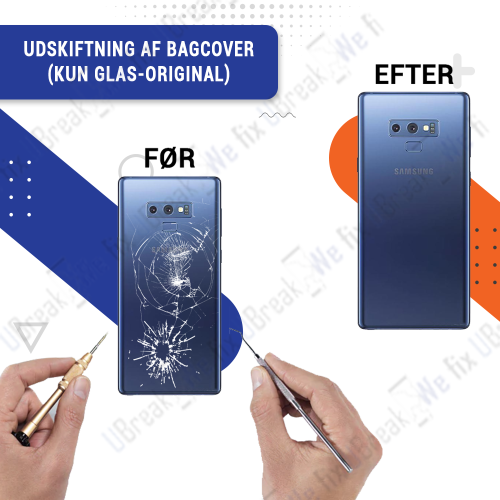 Samsung Galaxy Note 9 Back Cover Replacement (just Glass) (OEM)