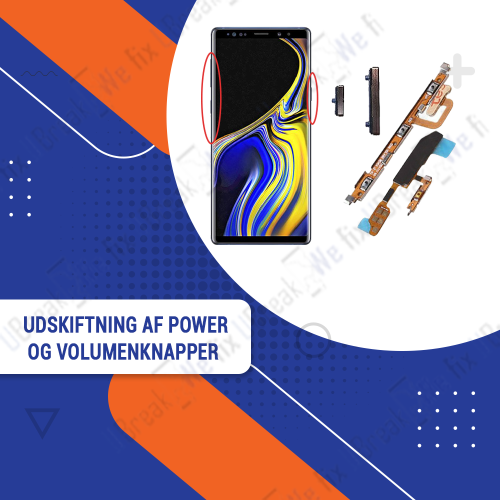 Samsung Galaxy Note 9 Power Button-Volume Button Replacement (Functionality)