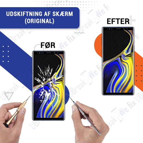 Samsung Galaxy Note 9 Screen Replacement (Original Service Pack) Call For Price
