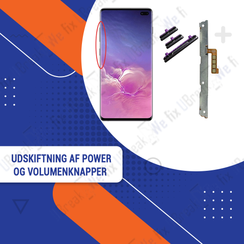 Samsung Galaxy S10 Plus Power Button-Volume Button Replacement (Functionality)
